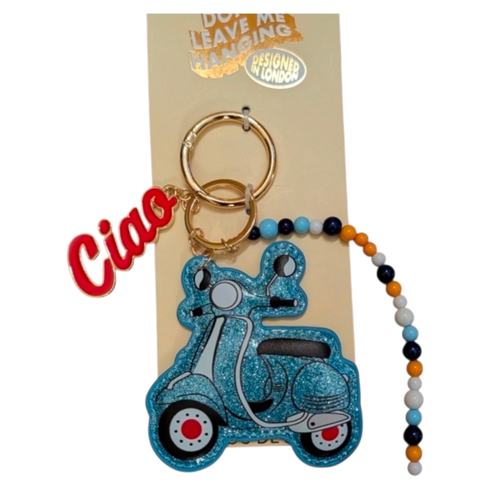 💙▪️Skinny Dip ▪️Blue Scooter Keychain Or Bagcharm